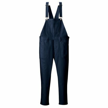 4930269218785 SMART WORK WEAR SW151 メンズオーバーオール 色：インディゴ サイズ：L