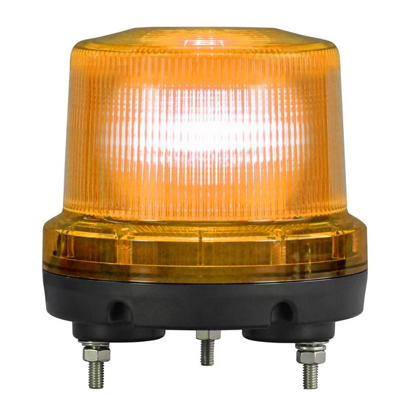 【個数：1個】日恵 VK16R-200XY 直送 代引不可・他メーカー同梱不可 ニコトーチ160φ高輝度 黄 AC100V‐200V 回転仕様 ブザー付 VK16R200XY