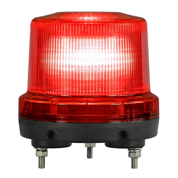 【個数：1個】日恵 VK16R-D24XR/F 直送 代引不可・他メーカー同梱不可 ニコトーチ160φ高輝度 赤 DC12V‐24V 点滅仕様 ブザー付 VK16RD24XR/F