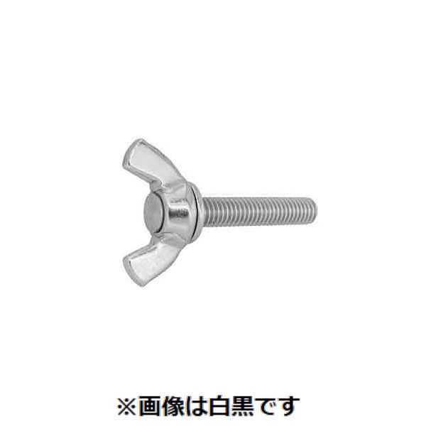 【個人宅配送不可】【個数：100個】SUNCO 4942131529073 【100個入】 直送 代引不可・他メーカー同梱不可 三価ホワイト 冷間蝶ボルト R D＝31 8 X 55