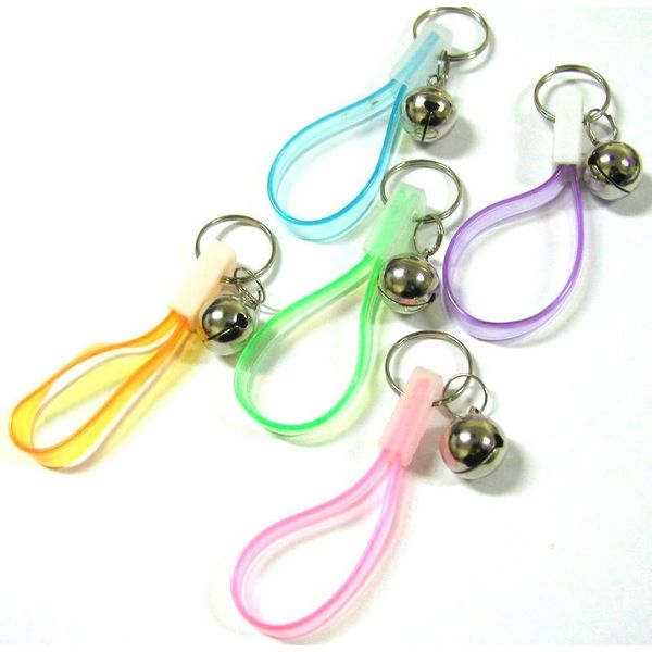 4938915146093 kawasumi クリアキーホルダー 鈴付き【1個入】 KW−88