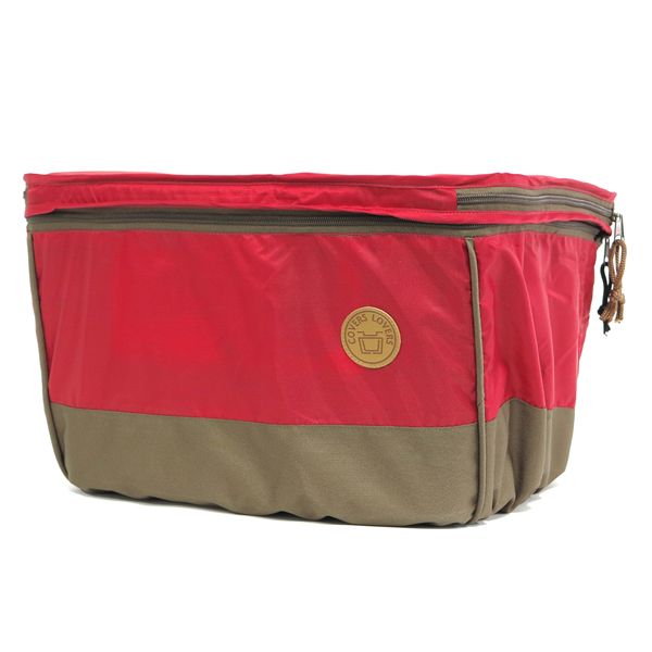 (LINEクーポン有)4938915156542 アサヒサイクル CLS 2段式前カゴカバー【アシスト角カゴ用】 レッド