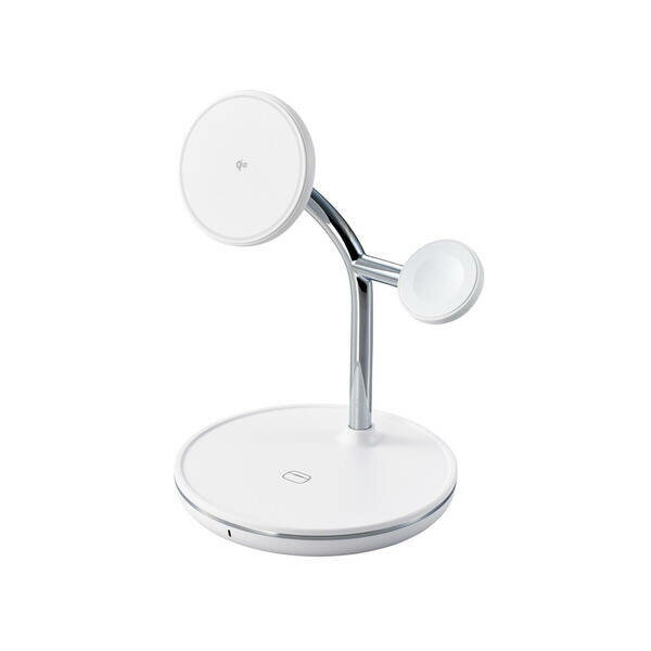 【11/25限定!抽選で最大100%ポイントバック】ELECOM エレコム W-MS08WH ワイヤレス充電器 Qi2 対応 15W / 7.5W / 5W マ...