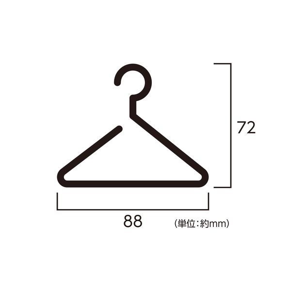 【11/25限定!抽選で最大100%ポイントバック】ハイロジック 4960983247532 00024753 PICT LIFE クローゼット 黒 1枚入 [2]