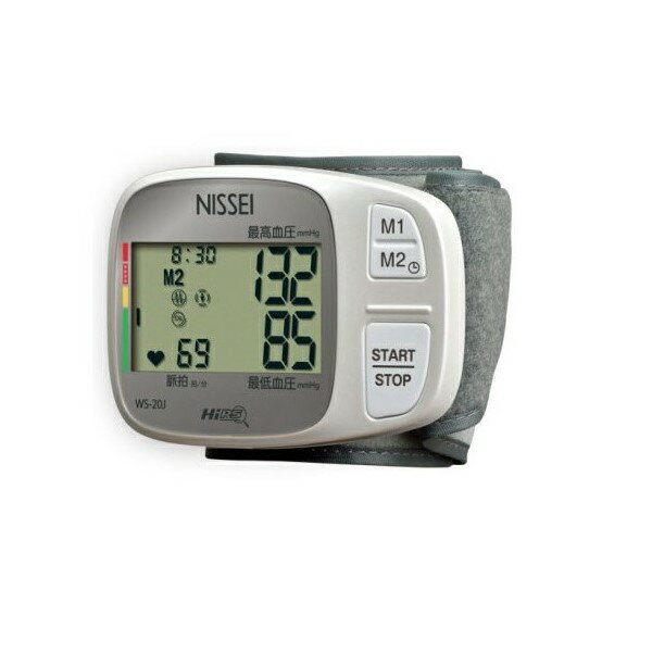【個数：1個】4931140061315 直送 代引不可・他メーカー同梱不可 日本精密測器 手首式デジタル血圧計 WS−C2／WS−20J