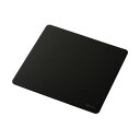 ELECOM エレコム MP-G11BK ゲーミング マウスパッド バランスタイプ 中目クロス 表面 ラバーベース 420×460×3mm ブラック MPG11BK(2)