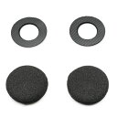 デイトナ DAYTONA 24975 バイク用 インカム DT−01/E1シリーズ用 補修品 コンパクトスピーカー 補修スポンジ(2)