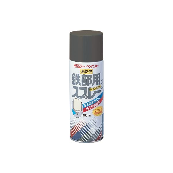 【商品説明】トタン専用塗料スプレー つやあり 逆さ吹きもできる●逆さに吹き付け出来る特殊ノズル（楕円）を使用しております。●鉛顔料を使用しておりません。●用途：門扉・鉄柵・シャッター・ガレージ・トタン屋根など。●容量400ml。塗り面積（1回塗り)約2m2●乾燥時間：夏（30℃）：約1時間30分/冬（10℃）：約3時間。4976124300806類似商品はこちらニッペホームプロダクツ 497612430151,640円ニッペホームプロダクツ 497612430031,496円ニッペホームプロダクツ 497612430011,533円ニッペホームプロダクツ 49761240965581円ニッペホームプロダクツ 497612409681,244円ニッペホームプロダクツ 497612409713,286円ニッペホームプロダクツ 497612421624,513円ニッペホームプロダクツ 497612421644,513円ニッペホームプロダクツ 497612421554,513円ニッペホームプロダクツ 49761242162764円ニッペホームプロダクツ 49761242164764円ニッペホームプロダクツ 497612421662,250円