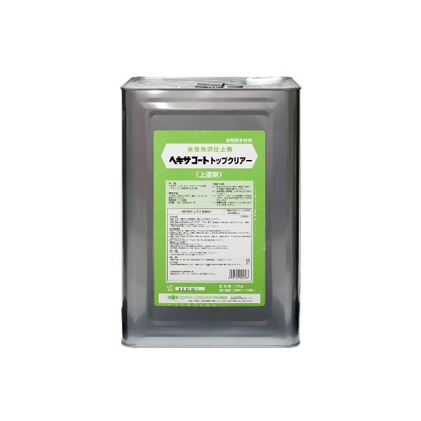 ニッペホームプロダクツ 4976124825187 直送 代引不可・他メーカー同梱不可 ヘキサコート トップクリアー 透明【つやあり】 16kg ヘキサコートト...