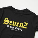 4582621316235 SEVEN2 144100 バックプリント長袖Tシャツ ブラック サイズ:140