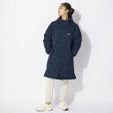 4582621341527 FILA 444610 中綿入りロングコート ネイビー サイズ:L(4)
