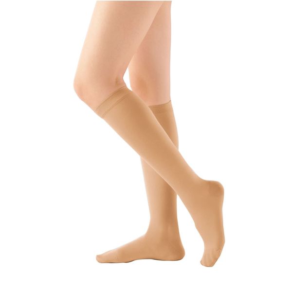 【個数：1個】4900070184630 直送 代引不可・他メーカー同梱不可 アルケア アンシルク・2 ハイソックス 18463 M ライトブラウン