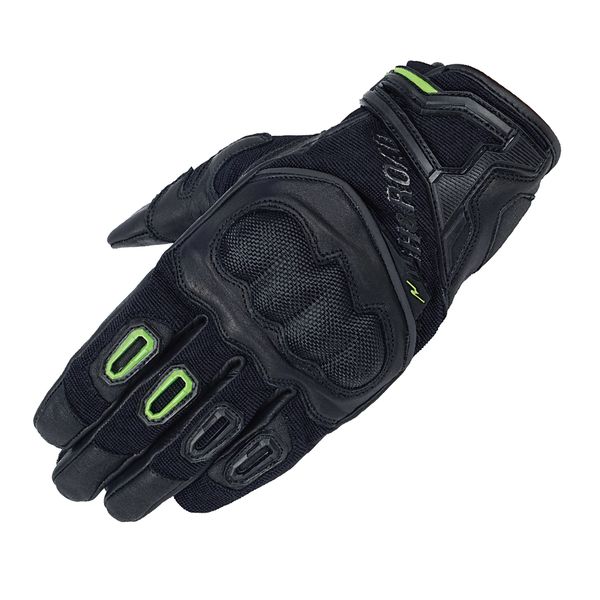 ラフアンドロード RR8025BK/LML2 バイク グローブ ラフプロテクショングローブ ブラック／ライム WM