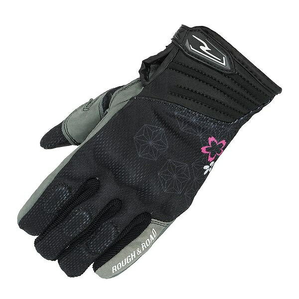 ラフアンドロード RR8026SK-BK3 コンフォートナックルグローブ サクラBK L RR8026SKBK3