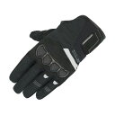 ラフアンドロード RR8030BK/WH5 ナックルガードグローブ BK/WH XL(2)