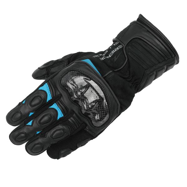 ラフアンドロード RR8658BK/BL5 プロテクションツアラーウインターグローブ ブラック／ブルー−XL