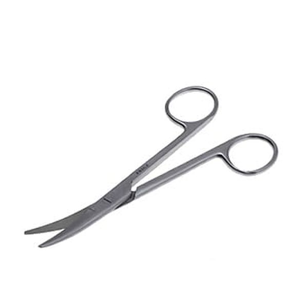 【個数：1個】4560253303687 直送 代引不可・他メーカー同梱不可 日本フリッツメディコ メーヨ剪刀 曲 B023−0337 17CM