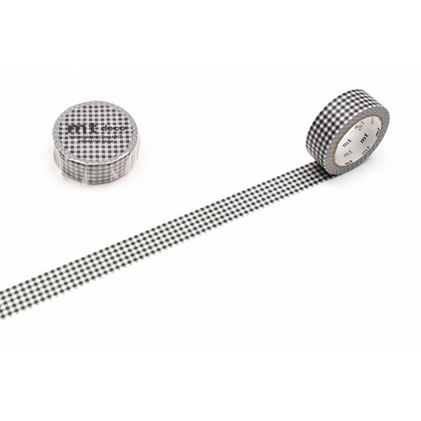 カモ井 MT01D547 mt 1P 細かいギンガムチェック・ブラック