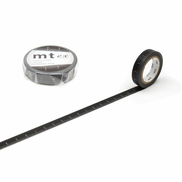 カモ井 MTEX1P200 mt ex 黒地定規