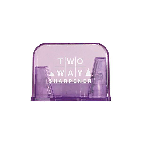 クツワ RS037PU 2WAYシャープナー パープル