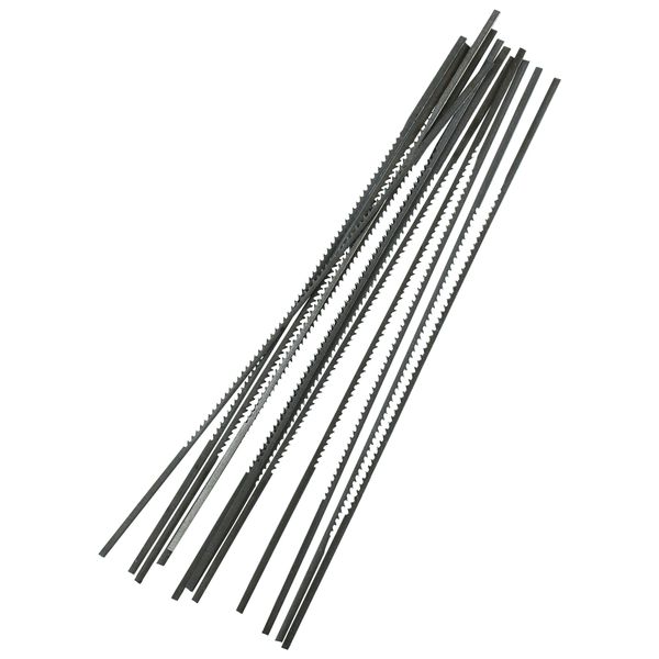 【商品説明】●木工・金工、プラスチック等万能用 ●硬質の木材（板厚1mm〜30mm位）に向いています ●又金属加工（板厚2mm〜4mm位）にも適しています ●全長（mm）：150 ●対応工具：電動糸鋸 ●板厚目安：[硬質の木材] 板厚1mm...