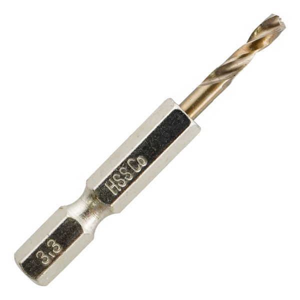 直送 代引不可・他メーカー同梱不可 4962308014607 iHelp 六角軸ステン鉄ショートドリル 3．3mm IH−TMS33