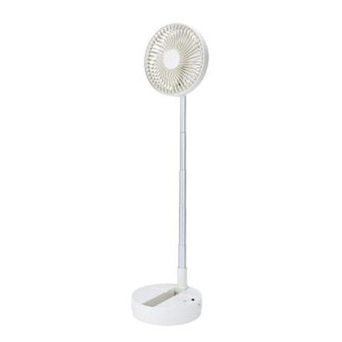 【商品説明】●サイズ(約)：最小使用時／直径200×370mm、最大使用時／直径200×800mm、収納時／直径200×100mm ●重量：990g ●材質：ABS、PP ●電源：USB給電 DC5V/2A ●消費電力：2-5W ●充電ポート：TYPE-C ●首振り角度：180度 ●原産国：中国 ※撮影環境やお客様のモニター設定により、実際の商品と色味が異なる場合がございます。※メーカーの都合により、仕様やパッケージが予告なく変更される場合がございます。あらかじめご了承ください。類似商品はこちらカクセー GA-03 GoAir ゴーエア ポ973円カクセー GA-01 GoAir ゴーエア ポ1,877円カクセー GA-04 GoAir ゴーエア ポ1,826円カクセー GA-02 GoAir ゴーエア ポ2,739円カクセー LL-05 レジャー・アンド・ライフ1,272円カクセー HAN-01W ミニハンディファン 509円TRUSCO TEFRH3 首振り伸縮ラチェッ6,132円TRUSCO TEFRH4 首振り伸縮ラチェッ8,122円エスコ EA340GA-3 61−111．5c15,991円カクセー RMY-05 ルーミー アジャストセ733円カクセー JT-01 ジェットハンディファン 3,049円カクセー DW-05 ダブルウォールグラス 3537円
