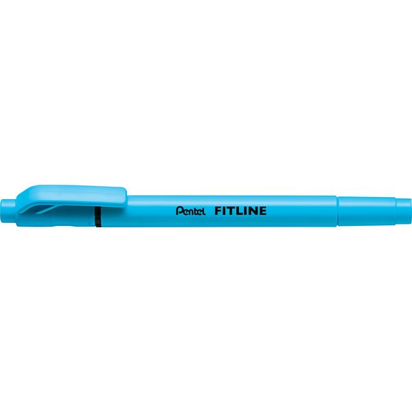 ぺんてる SLW11-S フィットラインスカイブルー SLW11S Pentel FITLINE 蛍光ペン 蛍光ペンスカイブルー 水性ペン ツイン