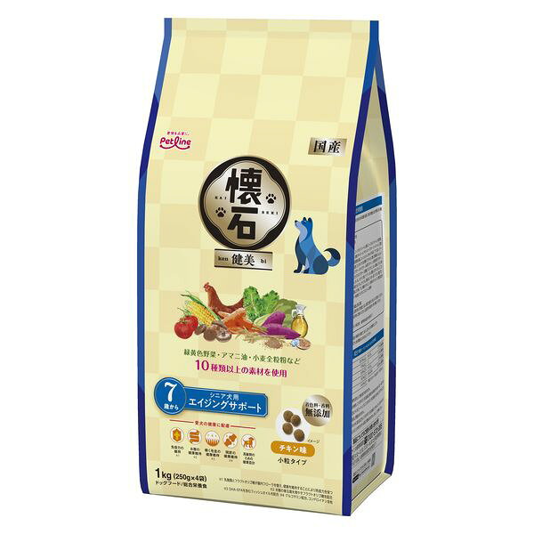 ペットライン DKSD-11 懐石 健美 7歳から 1kg 250g×4 DKSD11