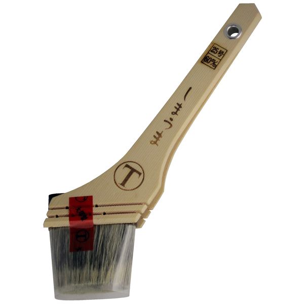 大塚刷毛製造 4560146141693 しまうま 二液用 筋違 胡麻 25号 マルテー 合成樹脂塗料用刷毛 塗装用具 ..