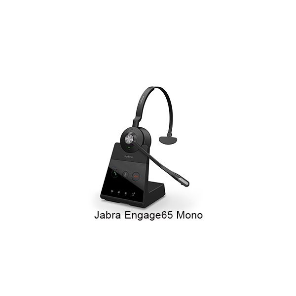Jabra 9553-553-136 直送 代引不可・他メーカー同梱不可 Engage 65 Mono PC/電話接続用 ワイヤレスヘッドセット 9553553136