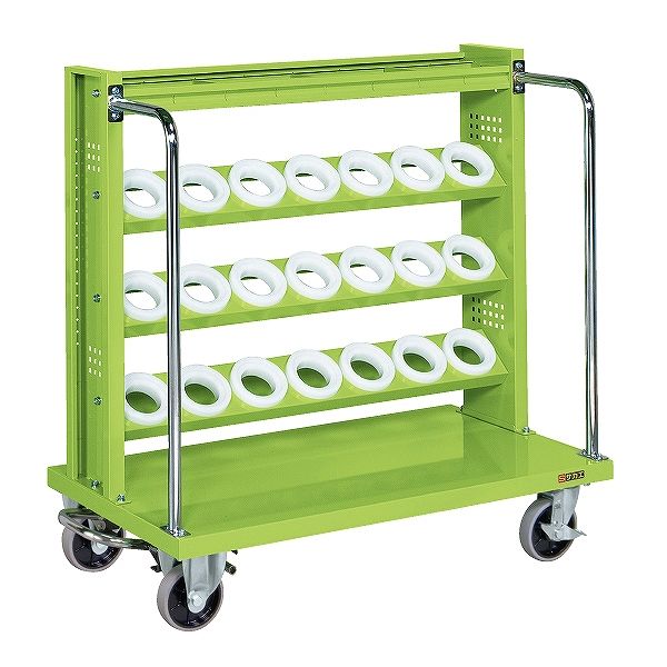 File Racks - (LINEクーポン有)【個人宅配送不可】サカエ HSK-24RBJKTRB 直送 代引不可・他メーカー同梱不可 車上渡し ツーリングワゴン HSKタイプ HSK24RBJKTRB
