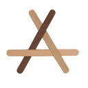 HIDAKAGU PL1BAN-0130220-MXOL 鍋敷き2 #MX PL1BAN0130220MXOL