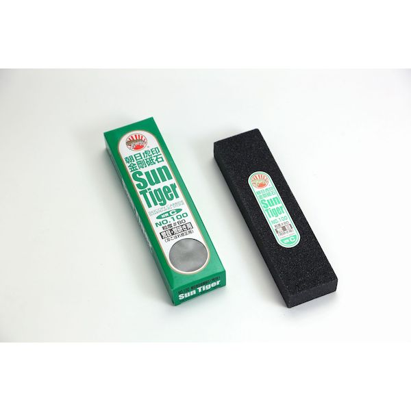 (LINEクーポン有)松永トイシ 4963188120600 C角朝日虎印 No．100 荒目