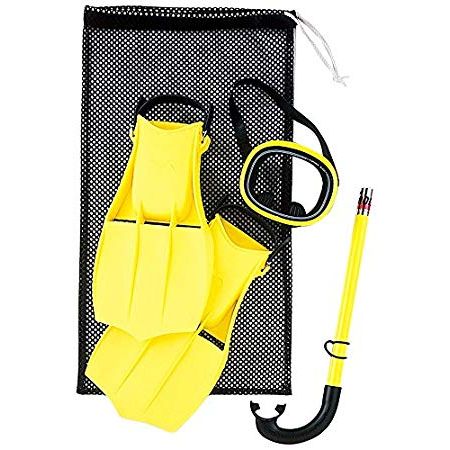 【11/25限定!抽選で最大100%ポイントバック】YD269SYE YASUDA ジュニア用スイム3点セットS イエロー