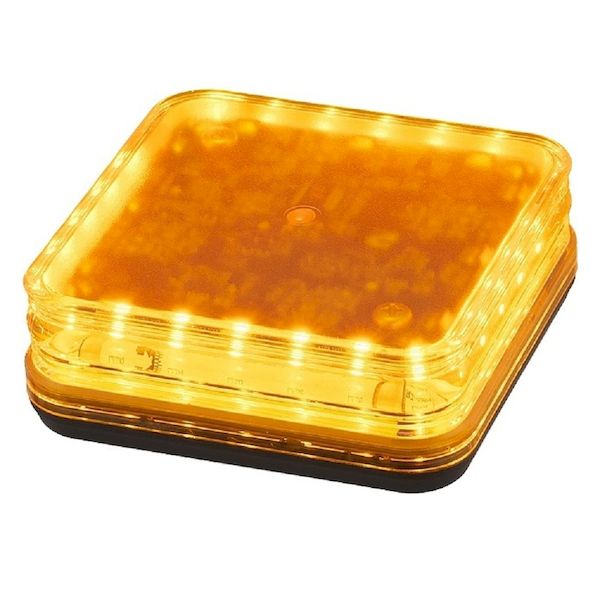 【12/5限定！抽選で最大100％ポイントバック】小糸製作所 KOITO LEDK10Y 角型警光灯 K型 ボルト直付け