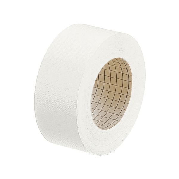 プラス 4977564083458 紙クロステープ AT−035JC 35mm×12m 白 製本テープ 裏面方眼付き