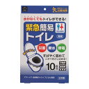 4956810860111 緊急簡易トイレ 10回分 KM−012【キャンセル不可】 小久保工業所 KOKUBO 消臭 断水 停電 凝固剤 災害 非常用トイレ アウトドア ドライブ 日本製 防災 その1