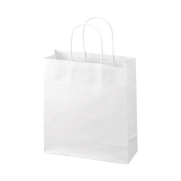 Bags - スマートバリュー B287J-W 手提袋 丸紐 白 小 50枚 B287JW ジョインテックス SV