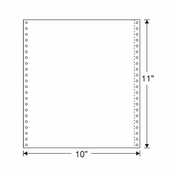 4518486000279 日本通信紙 白紙ストックフォーム 10X11 2000枚 WF10X111P2000イリ