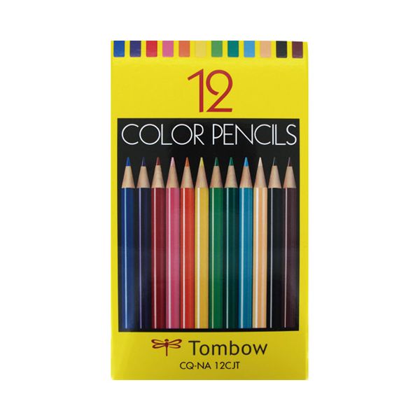 4901991020151 トンボ鉛筆 色鉛筆紙箱CQ－NA12CJT 12色