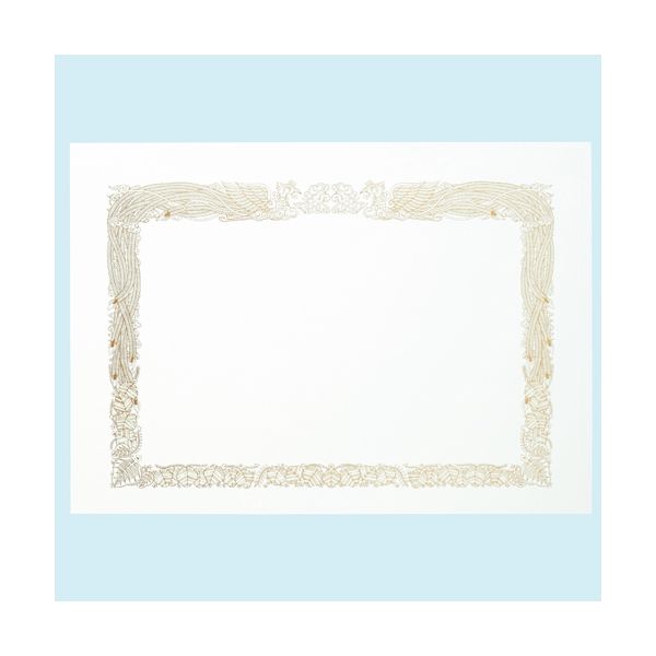 4970051008392 オキナ OA金箔賞状 SGA3 A3縦書 5枚 SGA3 OA対応金箔賞状用紙 縦書き タテ書き用