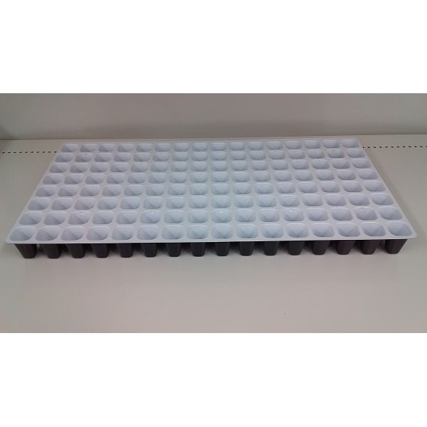 明和 4580166882888 プラグトレー機械用128穴シロクロのサムネイル