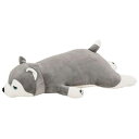 4523251312624 【4個入】 ねむねむプレミアムアニマルズ ハスキーのミント M 48769−72【キャンセル不可】 プレミアムねむねむアニマルズ ハスキー犬のミント 抱き枕M(3)
