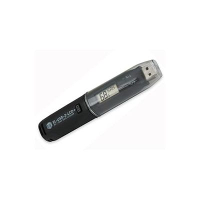 エムケー・サイエンティフィック045-392-3532【商品説明】●温湿度ロガーEL-USB-2LCD+ は、湿度精度:±2 %RH 温度精度:±0.3℃と高精度の温湿度データロガーです。●EL-USB-2LCD+ は、最大16382/チャンネルの測定データをメモリーすることができる温湿度データロガーです。本体は完全防水構造IP67 (水深1mの場所に30分浸漬可能)なため、屋外での使用に対応可能です。●本体にあるボタンを押すと、測定中の温度と湿度を交互にLCD画面に表示し、同様に保存してある測定データの内の最高・最低温度と湿度を表示します。●本体にメモリーされた測定データは、パソコンのUSBポートに差し込むだけで、短時間に簡単に取り出すことができます。測定データは、付属の解析ソフトを使用して、時間と測定値を時間/グラフで表示することができます。測定データは、簡単にExcel形式の数値時間表とグラフでも見ることも可能です。3.6Vリチウム電池 1個で約1年連続使用が可能なデータロガーです。●Windows対応のソフトウェアは簡単に温湿度データと露点温度をグラフ表示します。ソフトのアイコンをクリックするだけで、Excelへの転送表示ができ、グラフの拡大やスキャン等も簡単におこなえます。●本体の特徴●　メモリー数:　16382 x 2チャンネル●　測定範囲:-35〜+80℃●　完全防水構造IP67●　測定中の温度と湿度を表示●　測定中の最高・最低温湿度を表示●　USB接続での素早いデータのダウンロード●　電池寿命 1年(25℃条件下で1分間隔の測定)●　指定温度アラーム機能　(LED点滅)●　解析ソフトCD付き●用途●　冷凍・冷蔵庫などの温度管理●　住宅や倉庫などの建物の温度管理●　生鮮食品の温度管理●　空調関係●　食品や医薬品、化学品の輸送温度管理●　農業・園芸分野●　博物館、美術館等の環境管理●　その他多種●測定範囲:温度: -35〜+80℃ 湿度: 0〜100%RH●メモリー数:16382メモリー x 2チャンネル●分解能:温度: 0.5℃ 温度: 0.5%RH●測定間隔:10秒、1分、5分、30分 1時間、6時間、12時間 から選択●精度:温度:±0.3℃ 湿度:±2%RH (10〜90%RH範囲)●使用電池 電池寿命:3.6V リチウム電池(ユーザで電池交換可能) 約1年(温度25℃環境で1分測定間隔)●使用環境:温度:-35〜+80℃ 湿度:0〜100%RH(内部結露無きこと)●サイズ:長さ105 mm 直径24 mm●解析ソフト対応OS:Windows XPVista78 ※Windows 8 はMicrosoft NET Framework 3.5.1が必要●付属品:解析ソフト、取扱い説明書 3.6 Vリチウム電池類似商品はこちらエムケー MK EL-USB-2+ USB温湿26,412円エムケー MK GM1365 USB温湿度デー10,557円MK EL-USB-2-LCD USB温度湿度22,844円エムケー MK EL-USB-1LCD USB14,234円MK EL-USB-2 USB温湿度データロガ18,928円エムケー MK DT-191A USB温湿度デ9,414円エムケー MK EL-GFX-2 温湿度データ39,507円エムケー MK RHTEMP125 高温耐熱温187,412円エムケー MK TM-305U 温湿度データロ16,663円エムケー MK EL-USB-1-RCG US24,927円エムケー MK EL-CC USB温度データロ4,171円エムケー MK TM-182 デジタル温湿度計44,369円