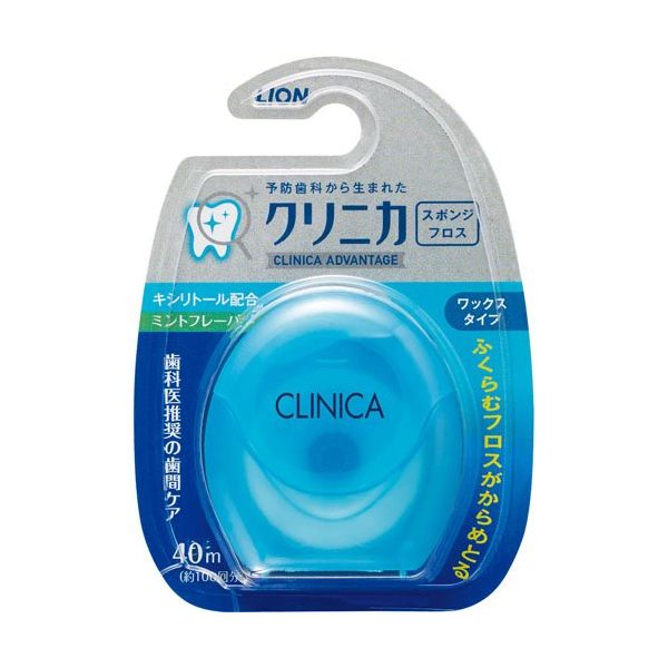 こちらの商品は、ご注文後納期確定まで約8日かかります。【商品説明】材質:フロス(英国製)の材質:ナイロン 原産国:マレーシア メーカー:ライオン(株)「クリニカ スポンジフロス 40m」は、膨らむフロスが隙間の歯垢をからめ取るデンタルケア用品です。唾液、水分でスポンジが膨らみ、歯肉に優しく、歯垢を効果的にからめ取ります。キシリトール、天然素材甘味剤を配合しています。ケースは4色のカラフルなデザインです。類似商品はこちら4903301206101 クリニカ ダブル22,720円4903301042860 クリニカ フロス27,012円4903301216148 クリニカアドバン30,685円4903301203896 クリニカアドバン15,625円4903301231141 クリニカKid’10,542円4987072006405 糸ようじ キッズ 508円4903301231134 クリニカKid’15,405円4903301241614 クリニカ アドバ5,802円4903301241546 クリニカ アドバ5,802円4901616215054 ガムデンタルフロス23,799円49860238 糸ようじ30本入り 96440,623円4901387051387 デントファイン 糸342円