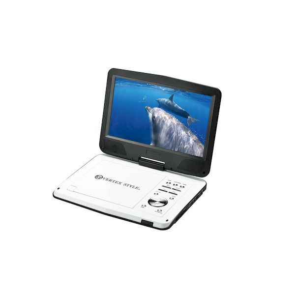 ポータブルDVDプレイヤー VERTEX PDVD-V103T ポータブルDVDプレーヤー PDVDV103T