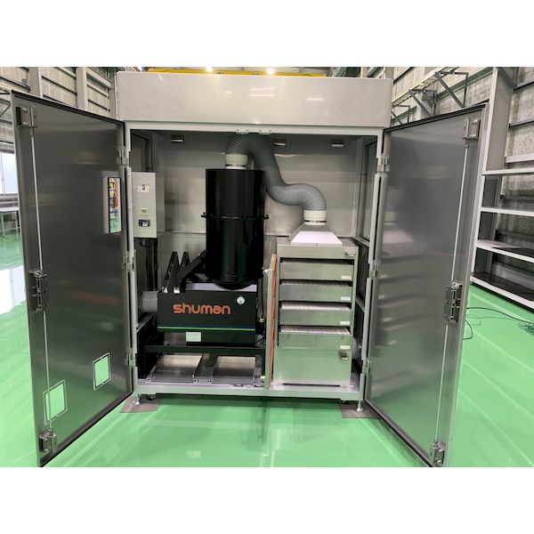測定器・工具のイーデンキの(LINEクーポン有)【個人宅配送不可】SHUMAN シューマン A300 直送 代引不可・他メーカー同梱不可 オイルミスト除去装置 dashuman｜アングル2