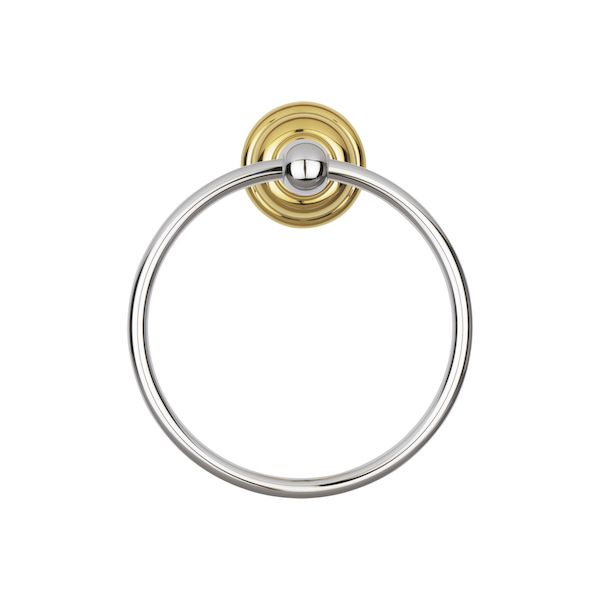 リラインス RELIANCE S3239TRCG タオルリング クロム×ゴールドメッキ／クロムメッキ