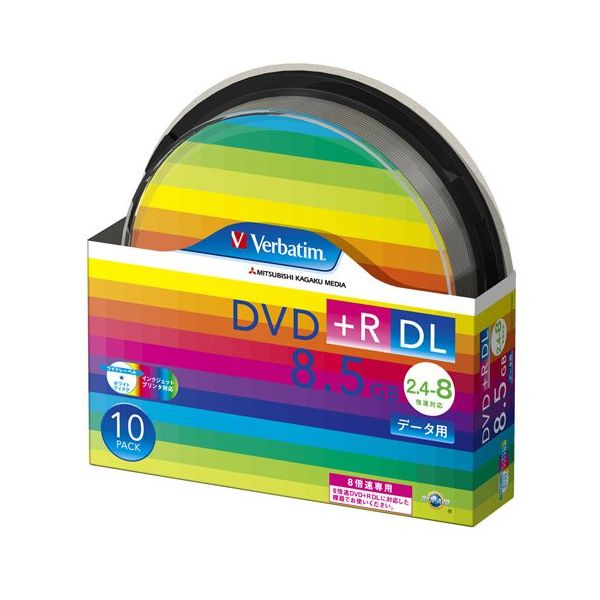 三菱化学メディア DTR85HP10SV1 DVD＋R Da